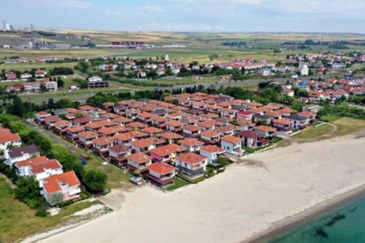 Tekirdağ'da yazlık konutlar, depremzedelere a&ccedil;ılıyor
