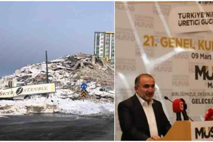 İki yıllık bina yıkıldı! M&Uuml;SİAD Eski Başkanı g&ouml;zaltına alındı