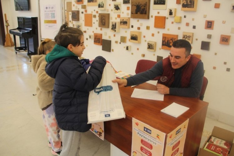 Bursa'dan depremzede miniklere oyuncak ve kitaplar gidecek