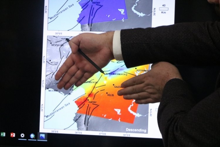 Do&ccedil;. Dr. Bayık: 3,8-4 metre civarında bir yer y&uuml;zeyi değiştirmesi oldu