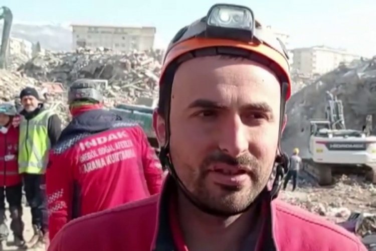 Melike İmamoğlu'nu enkazdan kurtaran İNDAK ekipleri o anı anlattı