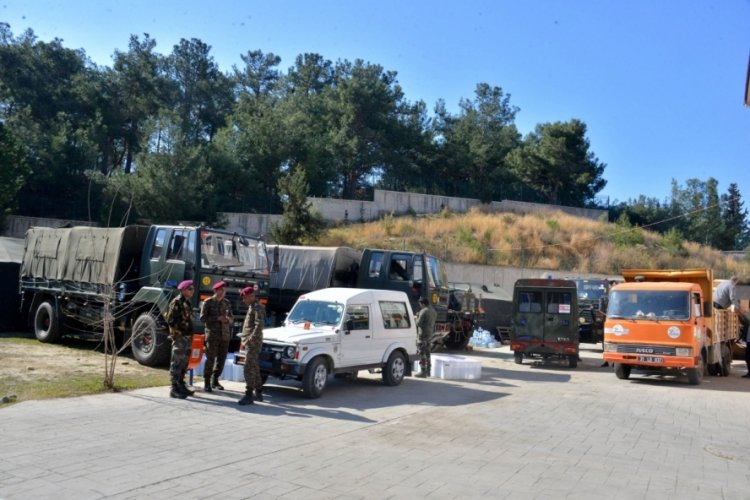 Hindistan ordusu, İskenderun'da Sahra Hastanesi kurdu