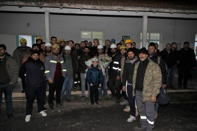 Madenciler memleketleri Amasya'ya d&ouml;nd&uuml;