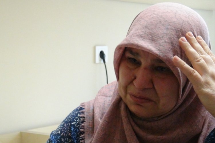 Afet b&ouml;lgesindeki o anları g&ouml;zyaşlarıyla anlattı