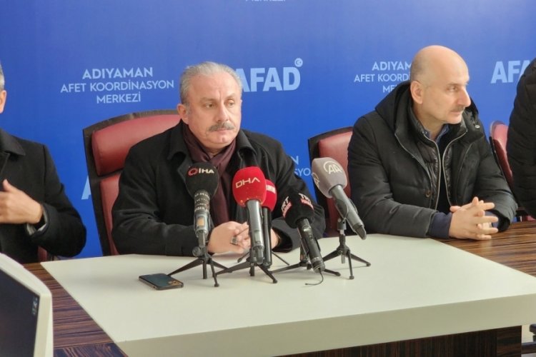 Şentop: Daha sağlam zeminlerde binalar inşa etmek konusunda dersler &ccedil;ıkartmalıyız