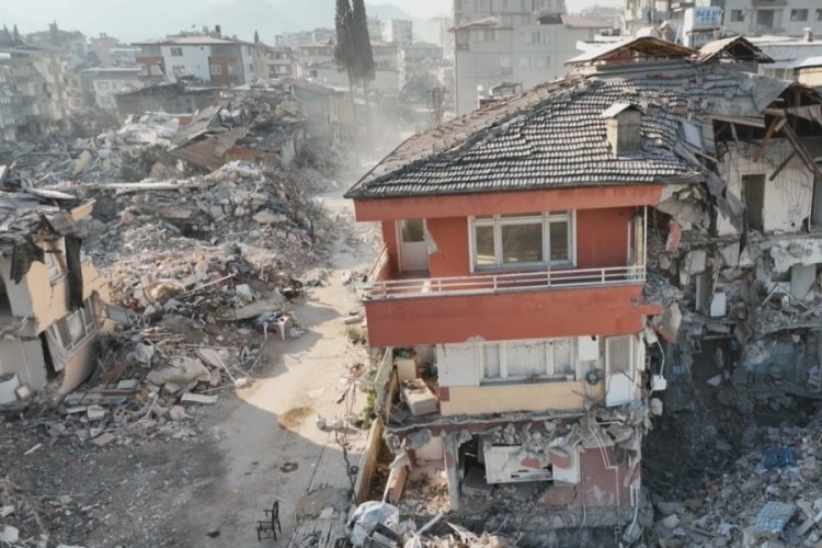 Hatay'da son durum havadan g&ouml;r&uuml;nt&uuml;lendi