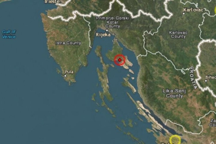 Hırvatistan'da deprem