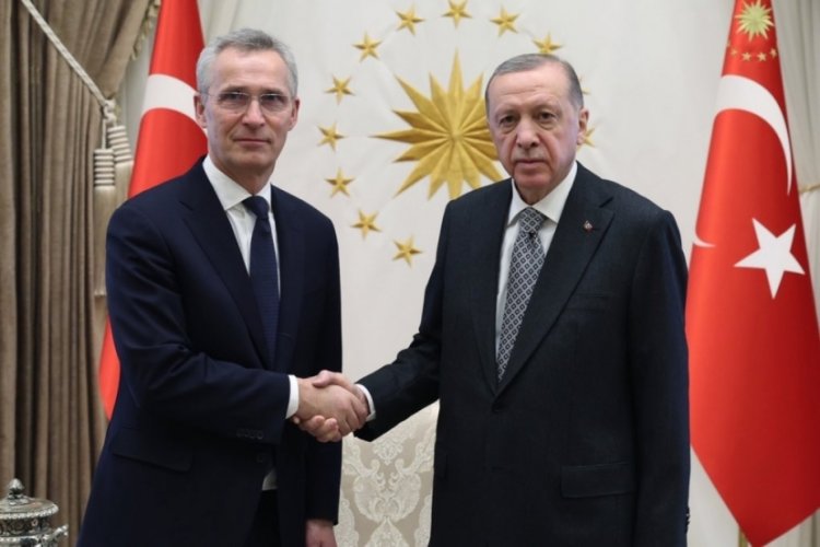 Cumhurbaşkanı Erdoğan NATO Genel Sekreteri'yle g&ouml;r&uuml;şt&uuml;