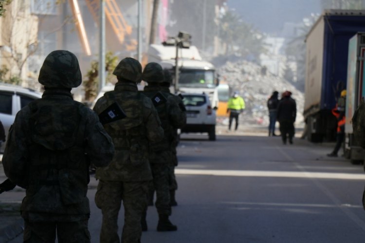 Mehmet&ccedil;ik deprem b&ouml;lgesinde n&ouml;bette