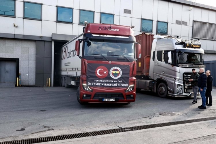 Fenerbah&ccedil;e'nin 38. yardım tırı yola &ccedil;ıktı