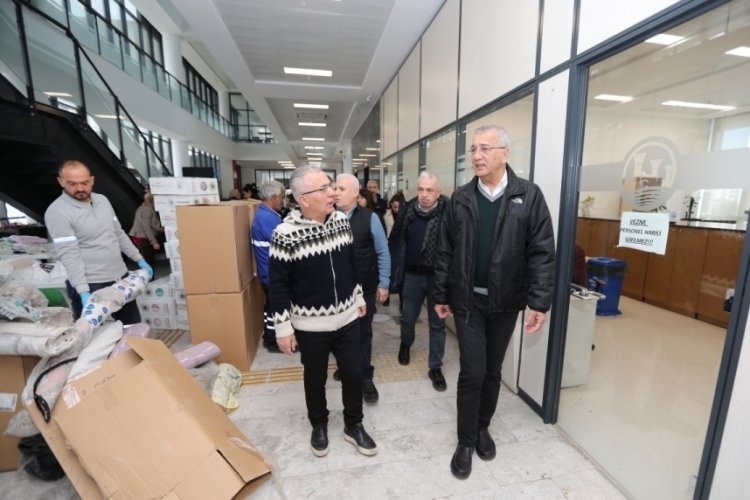 Mezitli Belediyesi depremzedeleri ağırlıyor