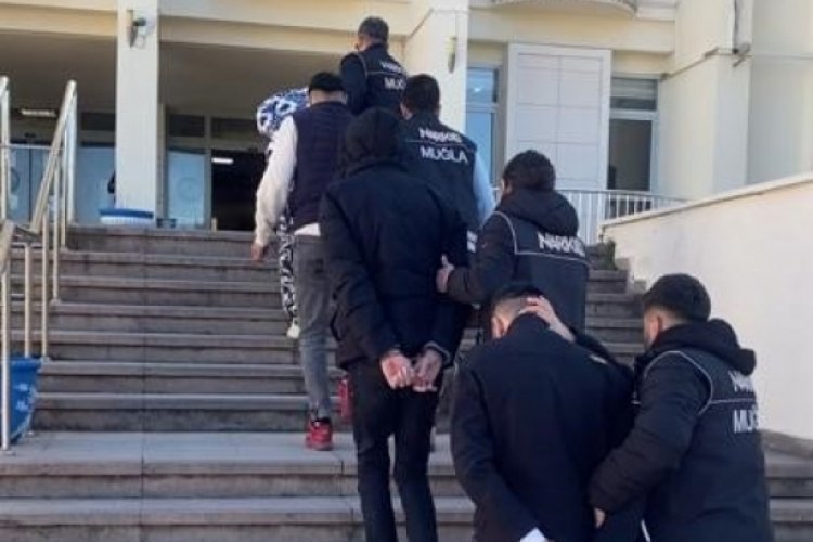 Muğla'da uyuşturucu operasyonunda 4 tutuklama