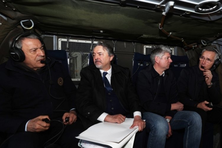 Bakan Akar, Adana'da NATO Genel Sekreteri Stoltenberg ile g&ouml;r&uuml;şt&uuml;