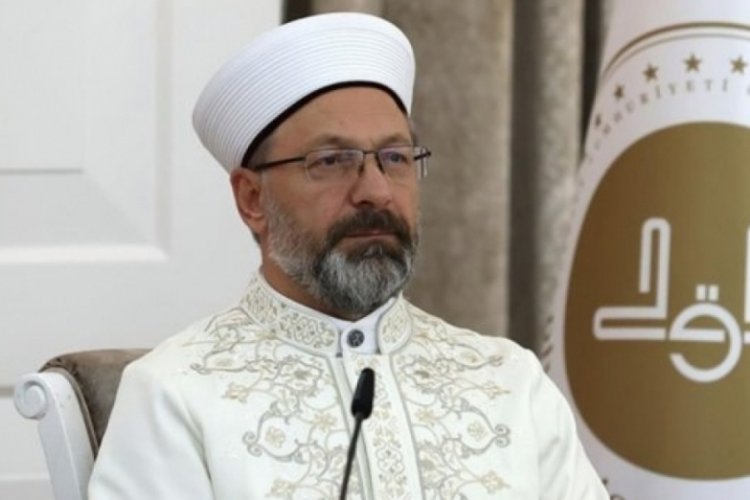 Ali Erbaş, Mira&ccedil; Kandili mesajı yayınladı
