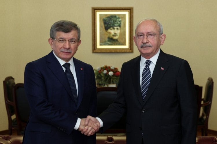 Kılı&ccedil;daroğlu, Davutoğlu'nu ağırladı