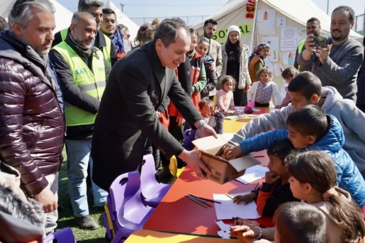 Erbakan, Hatay'da Bakanlar ile g&ouml;r&uuml;şt&uuml;