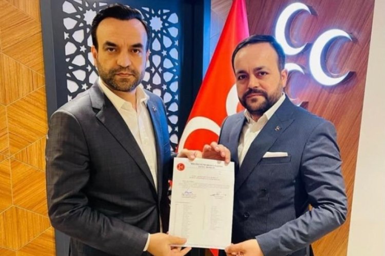 MHP Karacabey İl&ccedil;e Başkanlığı'na Ahat Şanlı atandı