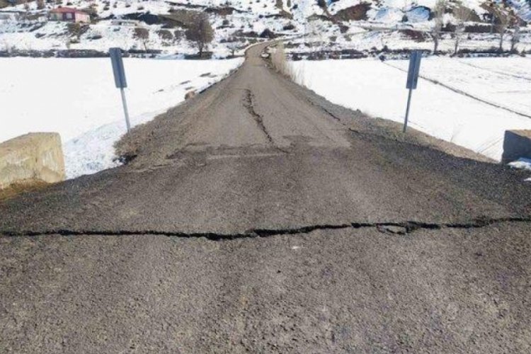 Lice'de deprem dere yatağını kuruttu