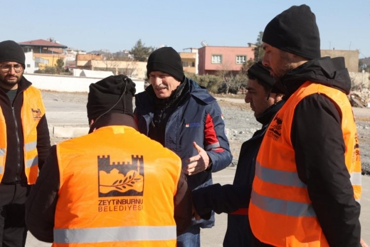 Gaziantep'te yaşanan depremin ardından Nurdağı yeniden inşa ediliyor