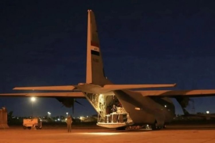 Irak'tan T&uuml;rkiye'ye 136,5 ton insani yardım