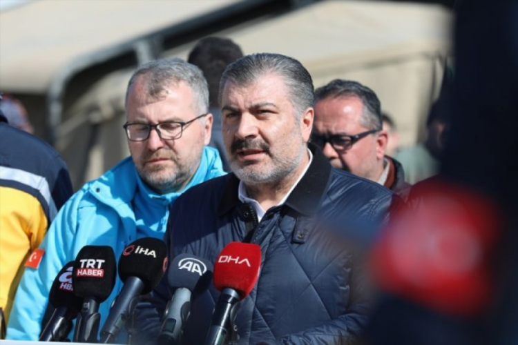 Bakan Koca: Taburcu olan depremzede sayısı 13 bin 612