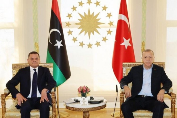 Erdoğan, Libya Başbakanı Dibeybe'yi kabul etti