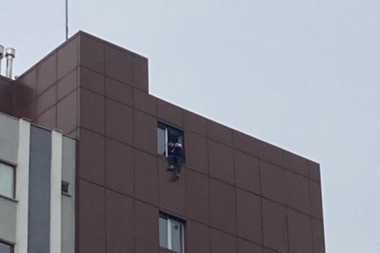 Polis ceza yazdı diye intihara kalkıştı