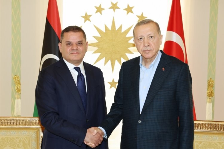 Cumhurbaşkanı Erdoğan, Libya Başbakanı'nı kabul etti