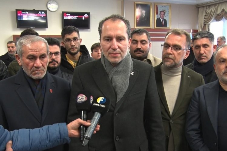 Yeniden Refah Partisi Genel Başkanı: Allah bu felaketlerden ders almayı bizlere nasip etsin