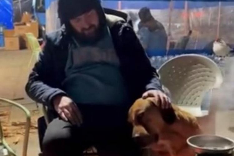 Hatay'da sahibi &ouml;len k&ouml;pek yemeden i&ccedil;meden kesildi