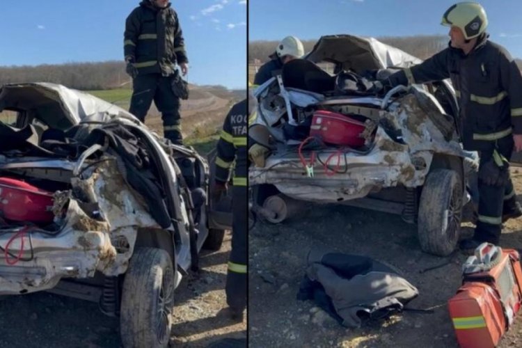 Deprem b&ouml;lgesine yardıma gittiler, d&ouml;n&uuml;ş yolunda kazada &ouml;ld&uuml;ler