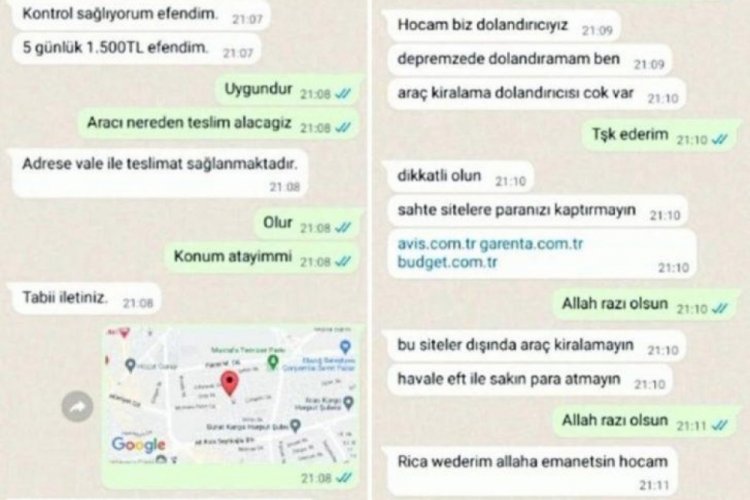 'İnsaflı dolandırıcı' sosyal medyada g&uuml;ndem oldu!