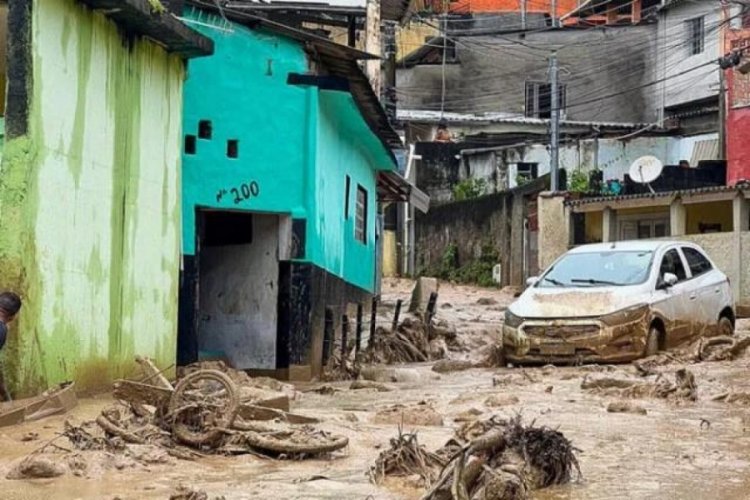 Brezilya'daki selde 35 kişi hayatını kaybetti