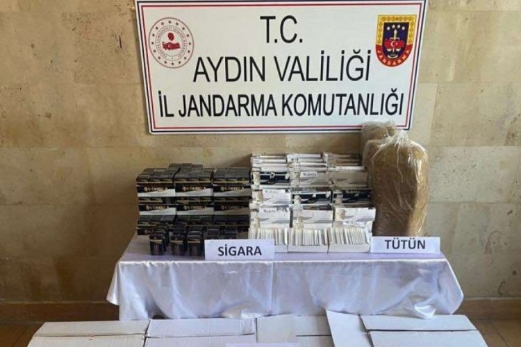 Aydın'da binlerce ka&ccedil;ak sigara ele ge&ccedil;irildi