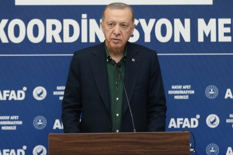 Erdoğan: Şehir merkezlerini ovalardan dağlara kaydırmak istiyoruz