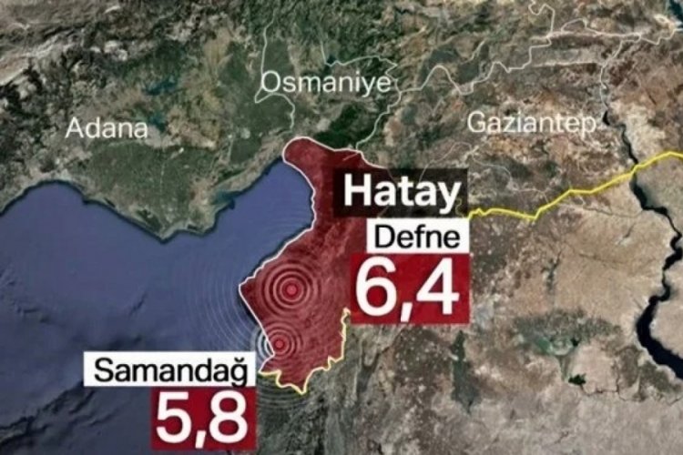 Hatay'da art arda iki deprem: 4 can kaybı, 294 yaralı