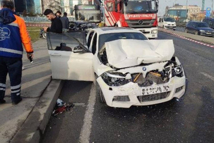 İstanbul'da zincirleme trafik kazası