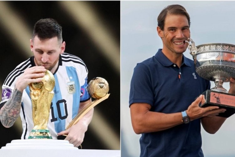 Yılın sporcusu adayları arasında g&ouml;sterilen Nadal: Bu &ouml;d&uuml;l&uuml; Messi hak ediyor
