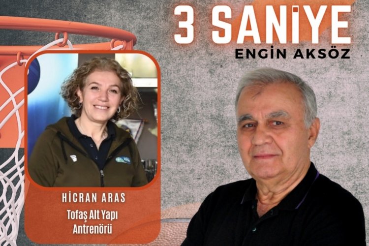 3 Saniye'nin konuğu Tofaş Altyapı Antren&ouml;r&uuml; Hicran Aras