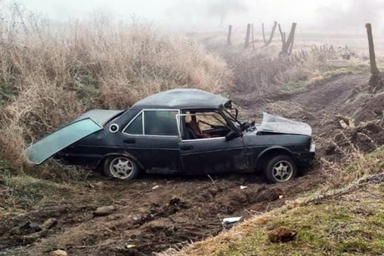 Afyonkarahisar'da gizli buzlanma kazaya sebep oldu