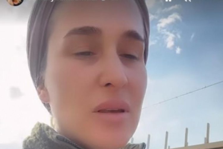 Hatay'da Survivor yarışmacısı Sema Aydemir depreme yakalandı