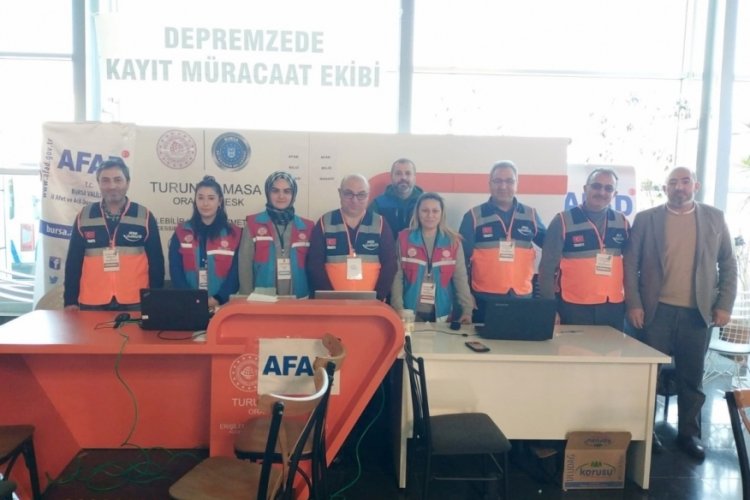 Bursa Osmangazi il&ccedil;e MEM'den depremzedelere destek