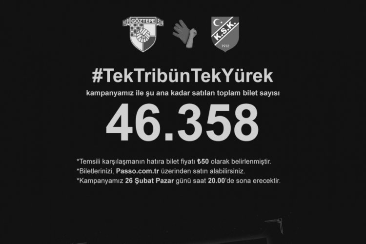 G&ouml;ztepe ve Karşıyaka'nın temsili ma&ccedil;ına yoğun ilgi