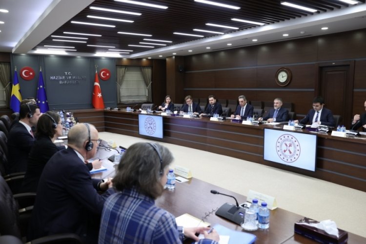 Bakan Nebati: AB heyetini Bakanlığımızda ağırladık