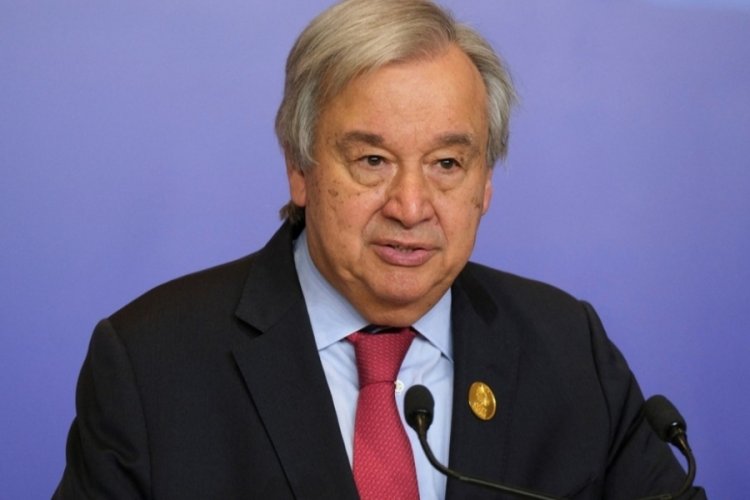 BM Genel Sekreteri Guterres'ten T&uuml;rkiye'ye &ouml;vg&uuml;