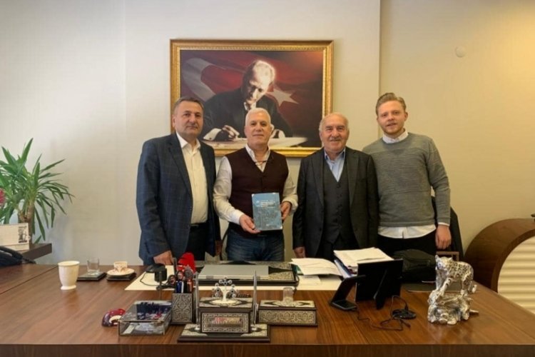 Lozan M&uuml;badilleri Derneği'nden Bozbey'e ziyaret!