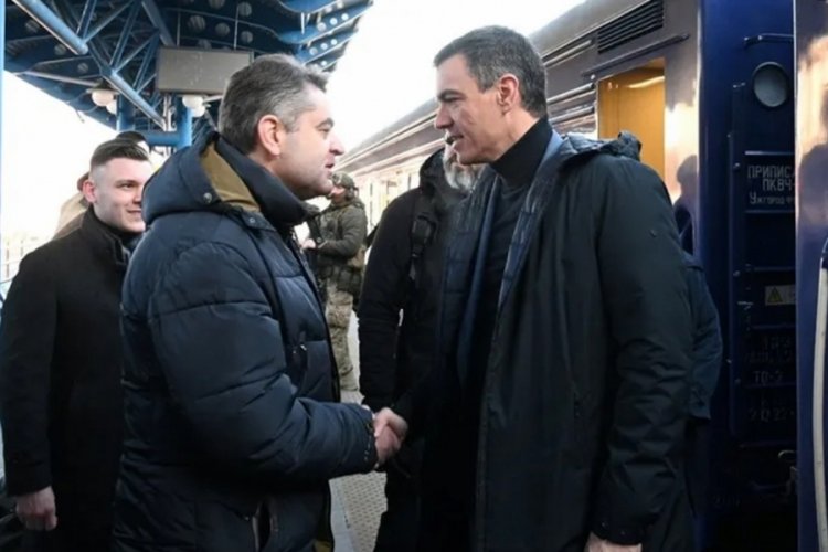 İspanya Başbakanı Sanchez'den Kiev ziyareti