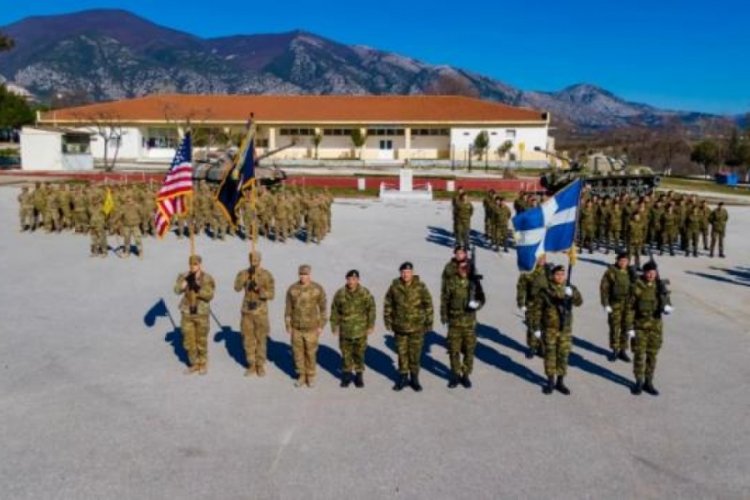 T&uuml;rkiye sınırına yakın b&ouml;lgede İsrail, Yunanistan ve ABD'den ortak tatbikat