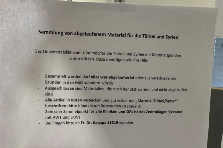 Almanya'da tarihi ge&ccedil;miş &uuml;r&uuml;nleri depremzedelere g&ouml;nderin &ccedil;ağrısı tepki &ccedil;ekti!