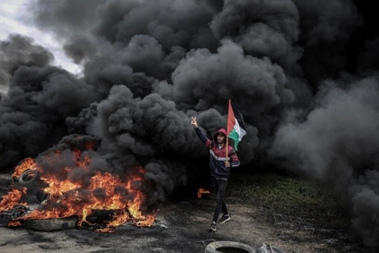 Filistinliler, Nablus baskınını protesto etti